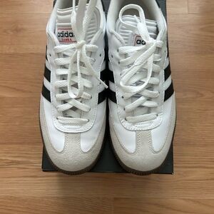 Adidas Samba White and Black Men's Sneakers